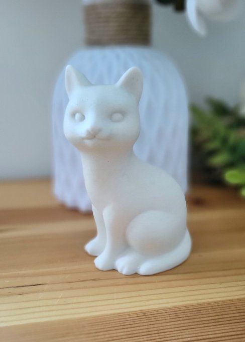 Figurine Chat en Jesmonite