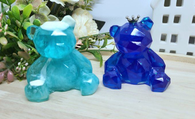 Pack figurine ourson 2 achetés 1 figurine chat offerte