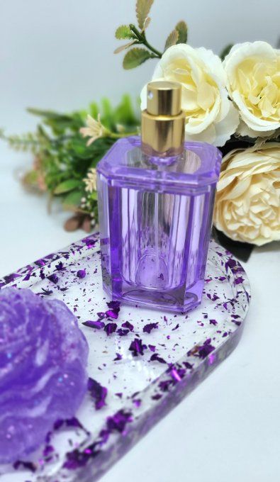 Ensemble décoratif violet
