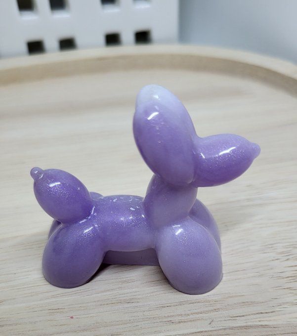 Petite Figurine chien ballon