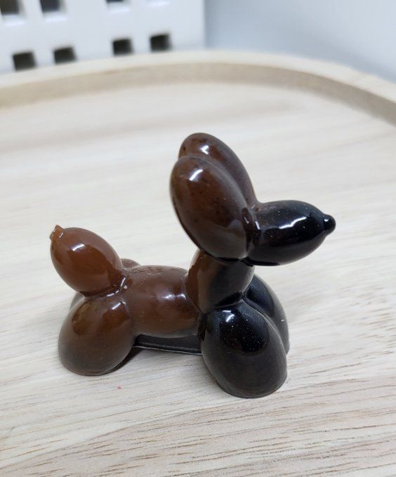 Petite Figurine chien ballon