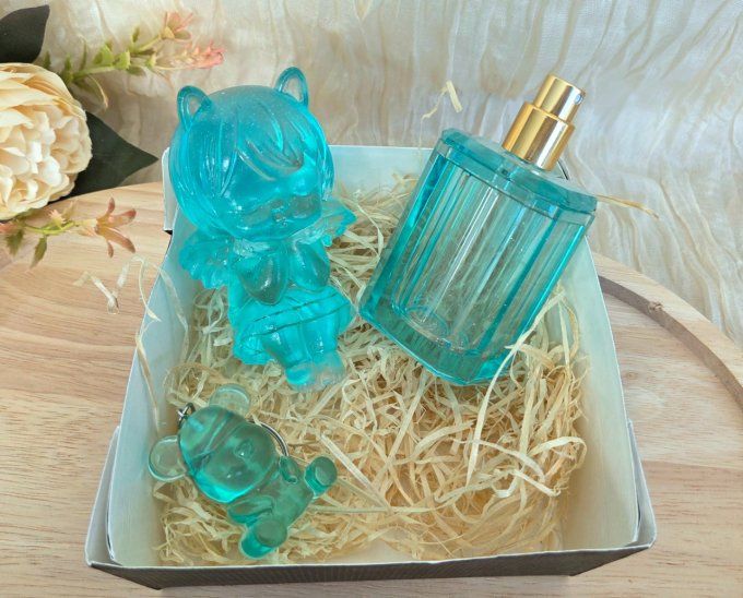 Coffret turquoise ange