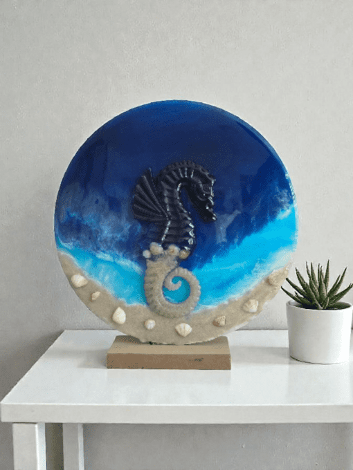 Décoration murale Hippocampe Océan