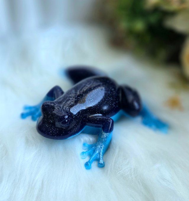 Grenouille en résine époxy