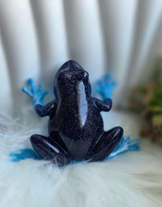 Grenouille en résine époxy