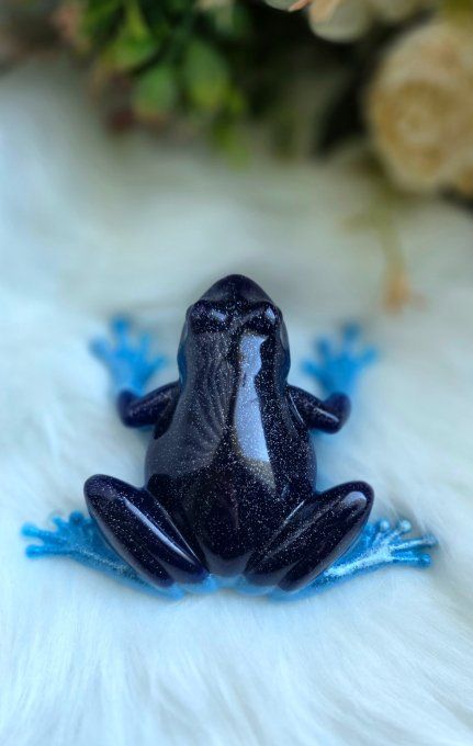 Grenouille en résine époxy