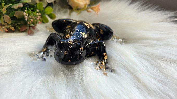 Grenouille en résine époxy 